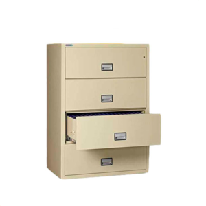 Gavetero estilo canadiense importado de 4 puertas